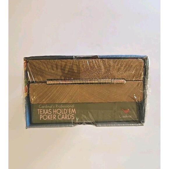 Cardinal Solid Wood 3 Track Board CRIBBAGE New Sealed Box Old Stock - Picture 5 of 5